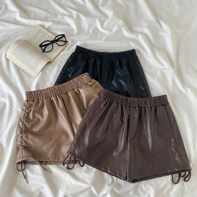 Women's Shorts 2023 Autumn Winter Zipper Womens PU Leather Female Black High Waist Korean Style Short Femme For Women Clothing
Women's Shorts 2023 Autumn Winter Zipper Womens PU Leather Female Black High Waist Korean Style Short Femme For Women Clothing