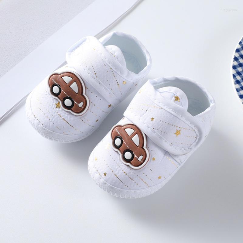 First Walkers Spring And Autumn Baby Shoes: Korean Style Cartoon Car Pattern Soft Sole Cloth Shoes (-8 Months
First Walkers Spring And Autumn Baby Shoes: Korean Style Cartoon Car Pattern Soft Sole Cloth Shoes (-8 Months