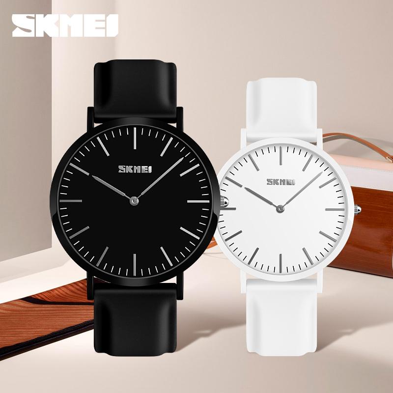 Wristwatches SKMEI Couple Watches Woman Man Fashion Casual Quartz Watch Leather Colorful Lover's Unisex Gift Clock 9179, Black women
Wristwatches SKMEI Couple Watches Woman Man Fashion Casual Quartz Watch Leather Colorful Lover's Unisex Gift Clock 9179, Black women