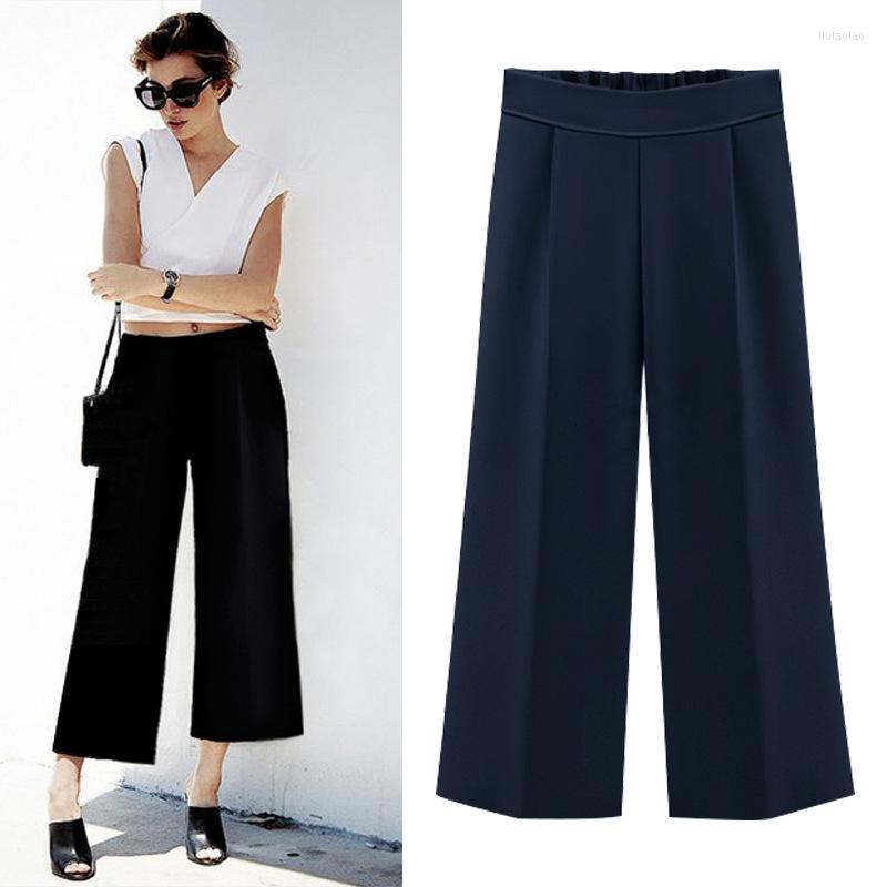 Women's Pants Summer Wide Leg Womens Capris High Waist Loose Straight Nine Casual, Beige
Women's Pants Summer Wide Leg Womens Capris High Waist Loose Straight Nine Casual, Beige
