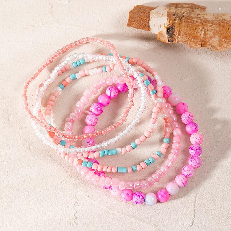 Link Bracelets Classic Muti-color Beaded Stackable For Women Girls Spring Summer Beach Holiday Gift Fashion Jewelry B006
Link Bracelets Classic Muti-color Beaded Stackable For Women Girls Spring Summer Beach Holiday Gift Fashion Jewelry B006