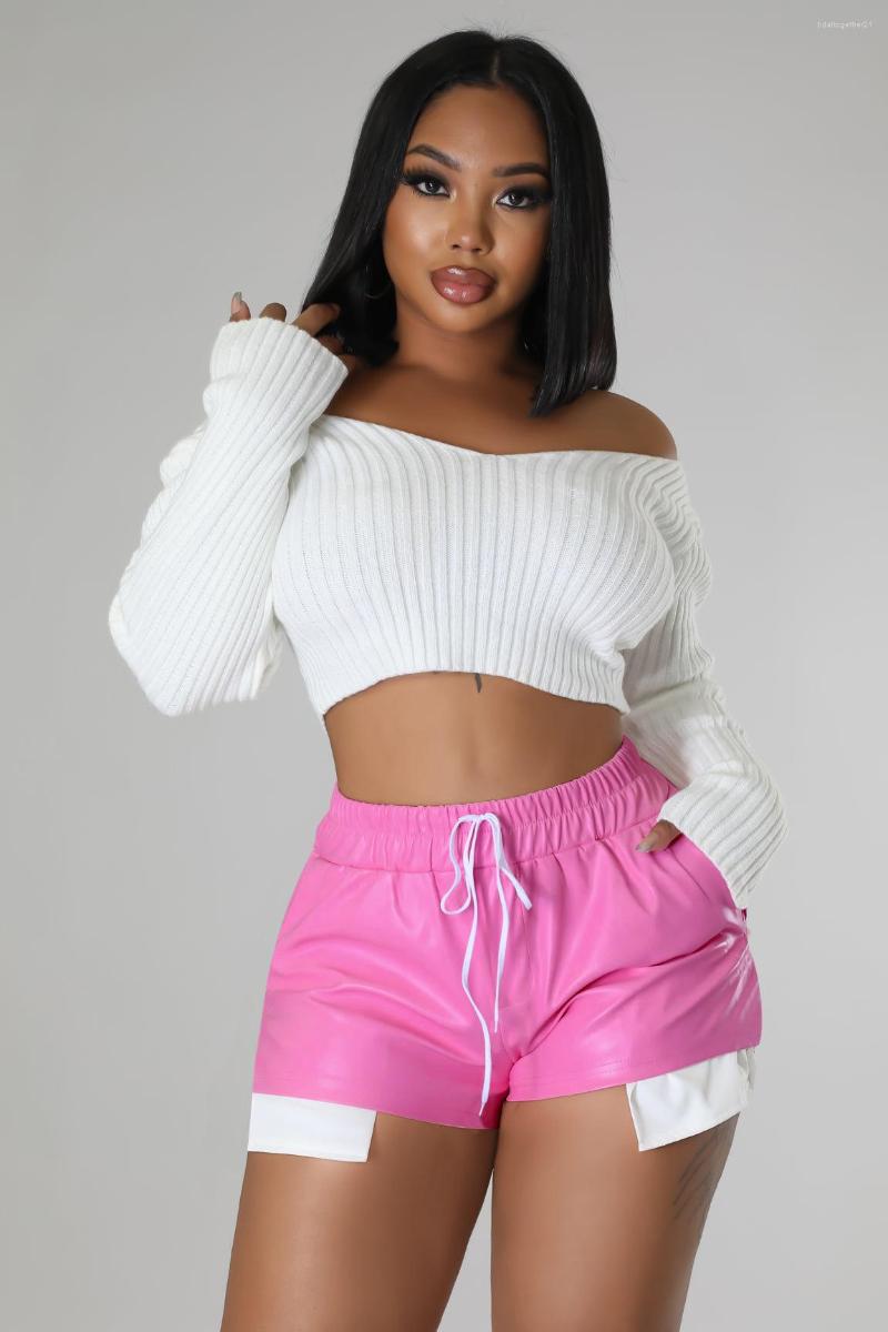 Women' Shorts Women Summer Deep Pocket Lace-up PU Lederhosen Fashion Y2K Trend Streetwear Sexy Bodycon Short Pants 2023, Black
Women' Shorts Women Summer Deep Pocket Lace-up PU Lederhosen Fashion Y2K Trend Streetwear Sexy Bodycon Short Pants 2023, Black