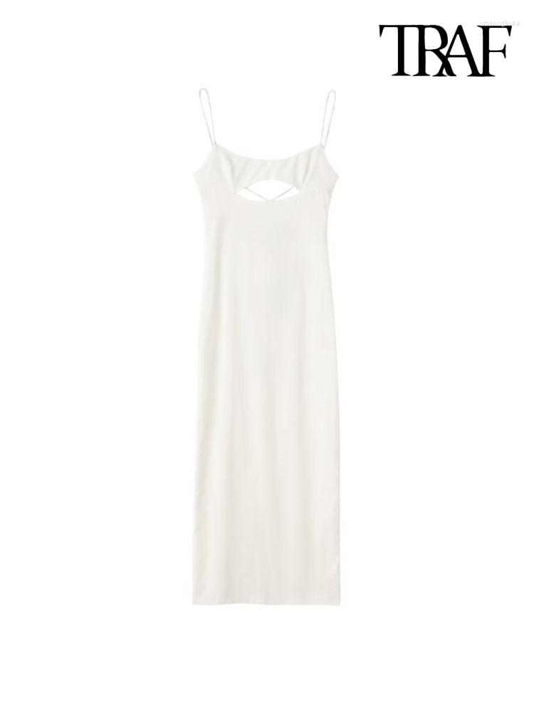 Casual Dresses Women Fashion Front Cut-out Linen Midi Dress Vintage Backless Zipper Tied Thin Straps Female Vestidos Mujer, Picture shown
Casual Dresses Women Fashion Front Cut-out Linen Midi Dress Vintage Backless Zipper Tied Thin Straps Female Vestidos Mujer, Picture shown
