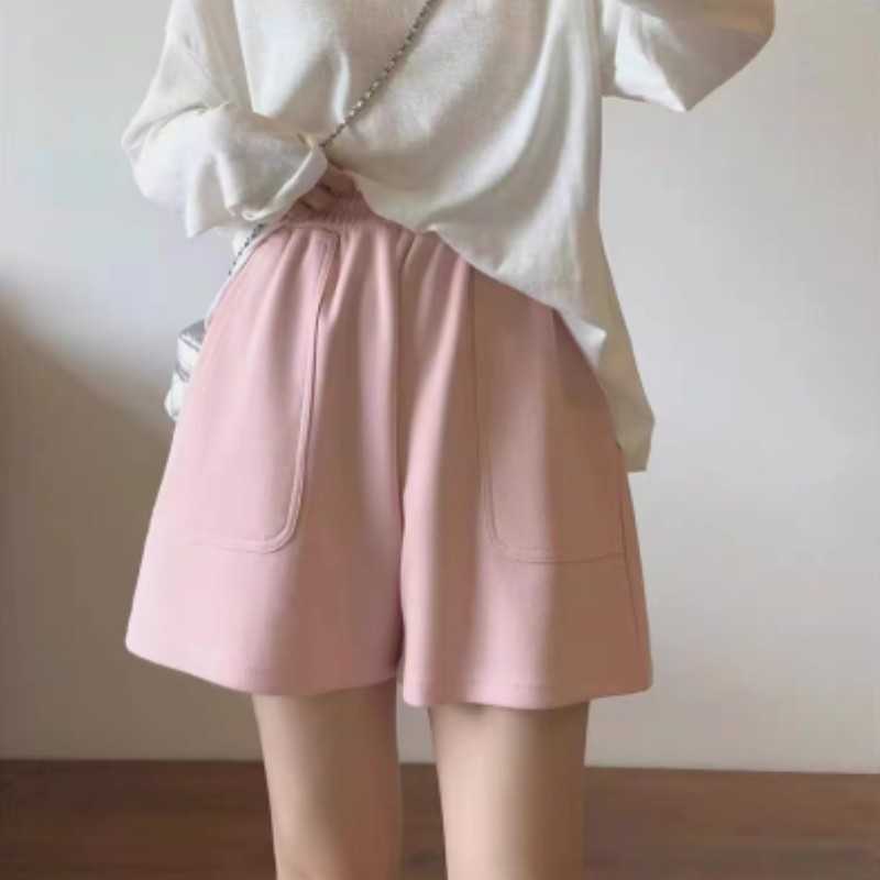 Women's Shorts HOT Summer High Waisted Sports Shorts Women's Korean Style Fashion Casual Loose Hot Pants With Pocket Female Homewear AA230508, Light blue
Women's Shorts HOT Summer High Waisted Sports Shorts Women's Korean Style Fashion Casual Loose Hot Pants With Pocket Female Homewear AA230508, Light blue