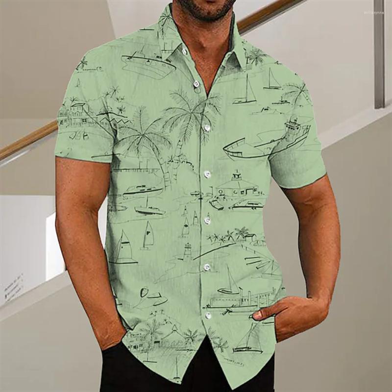 Men' Casual Shirts Fashion Summer Hawaiian Shirt Coconut Tree 3D Printed Men' Short Sleeve Plus Size Street Sports Top, Black
Men' Casual Shirts Fashion Summer Hawaiian Shirt Coconut Tree 3D Printed Men' Short Sleeve Plus Size Street Sports Top, Black