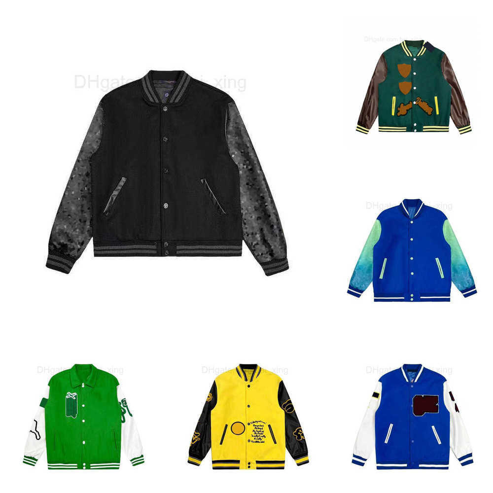 letter Mens jacket jackets stitching Baseball embroidery autumn and winter men loose causal outwear coats SLQH
letter Mens jacket jackets stitching Baseball embroidery autumn and winter men loose causal outwear coats SLQH