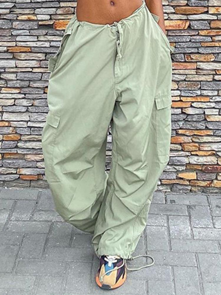 Women' Pants WeiYao Oversized Wide Leg Cargo Green Casual Baggy Sweatpants Harajuku Drawstring Low Rise Women Hippie Joggers Trousers
Women' Pants WeiYao Oversized Wide Leg Cargo Green Casual Baggy Sweatpants Harajuku Drawstring Low Rise Women Hippie Joggers Trousers