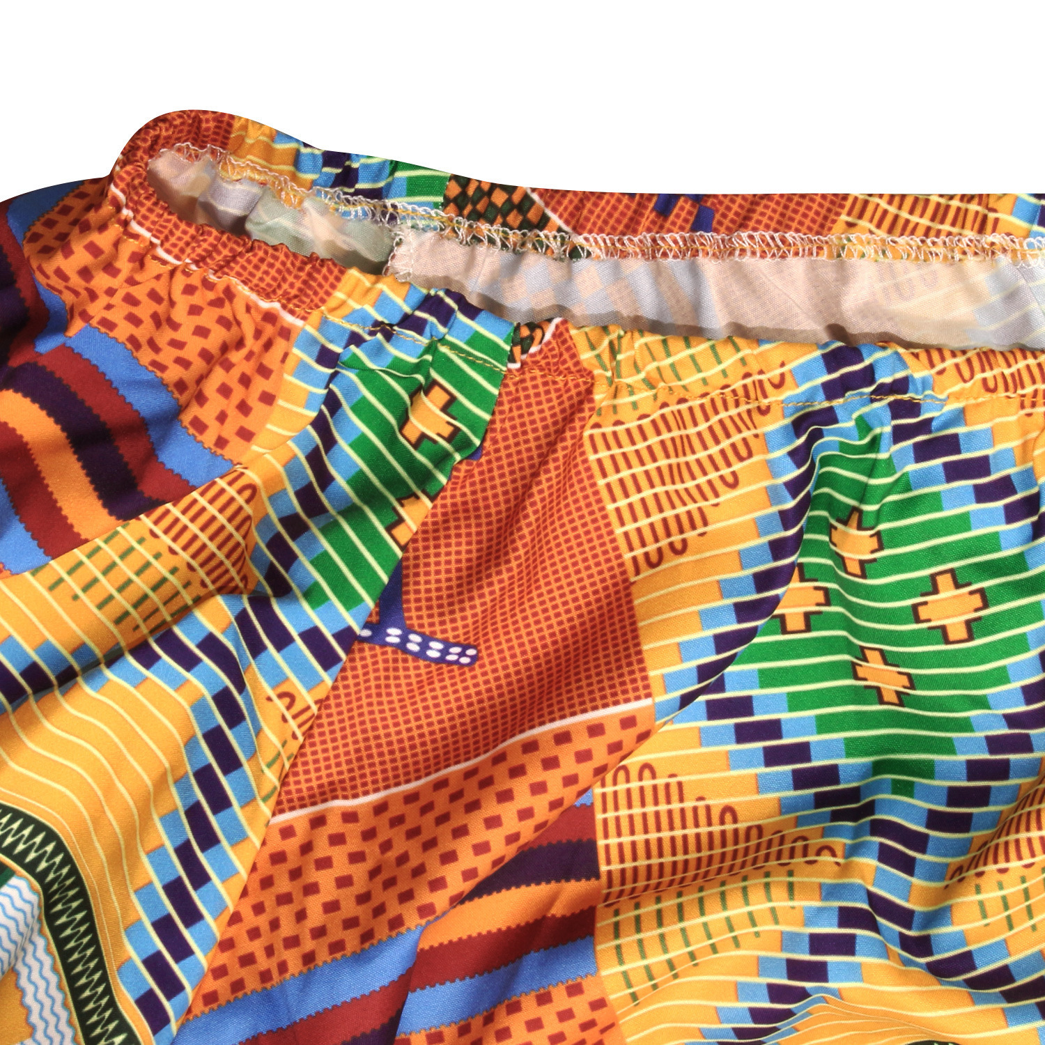 Ethnic Clothing African Cute Dress For Women Traditional Dashiki Ankara Bandage Summer Dresses Off Shoulder Print Ball Gown 230510