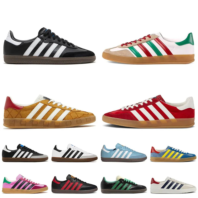 Designer Gazelle Samba OG Shoes Men Women Gazelles Sambas Vegan Striped Velvet Red Black White Gum Trainers Sports Sneakers Size 36-45 R51, # 20
Designer Gazelle Samba OG Shoes Men Women Gazelles Sambas Vegan Striped Velvet Red Black White Gum Trainers Sports Sneakers Size 36-45 R51, # 20