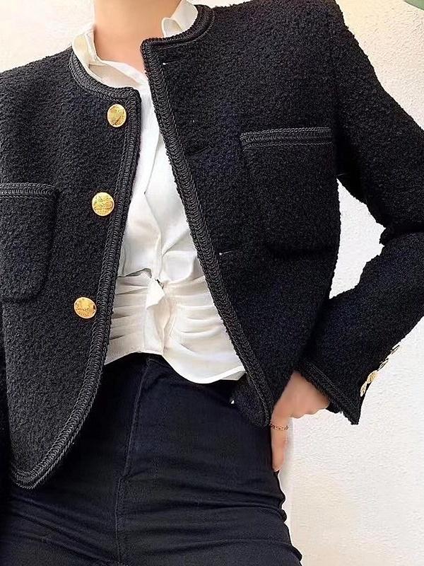 Fur 2022 Korean Fashion Streetwear Tweed Jacket Elegant Ladies Autumn Winter Woolen Jacket Women Tops Single Breasted Coat Female, White jacket
Fur 2022 Korean Fashion Streetwear Tweed Jacket Elegant Ladies Autumn Winter Woolen Jacket Women Tops Single Breasted Coat Female, White jacket
