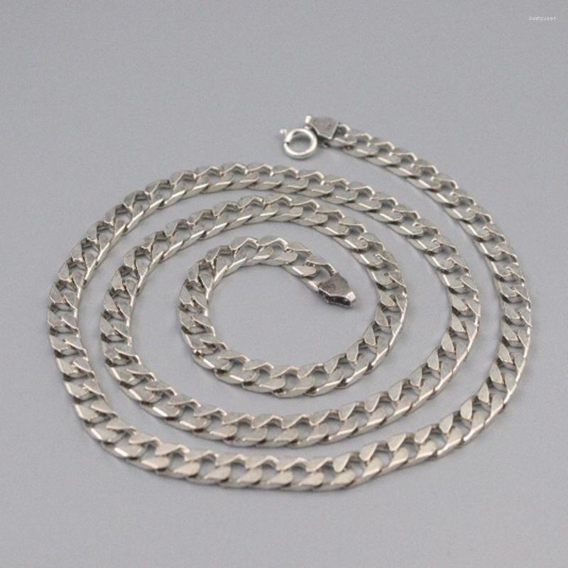 Chains Pure 925 Sterling Silver Necklace Width 5mm Curb Link Chain 55cm / 36-37g For Man Gift
Chains Pure 925 Sterling Silver Necklace Width 5mm Curb Link Chain 55cm / 36-37g For Man Gift