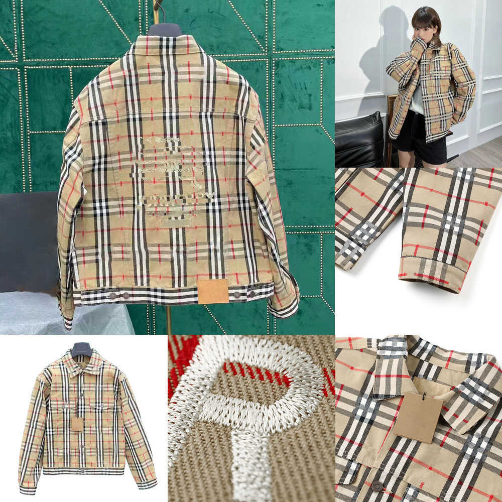 Sport Designer men' coat women' Jacket sunscreen casual clothing Long Sleeve Pocket man Fashion Classic Plaid Top Autumn and winter street style jackets LHGN
Sport Designer men' coat women' Jacket sunscreen casual clothing Long Sleeve Pocket man Fashion Classic Plaid Top Autumn and winter street style jackets LHGN