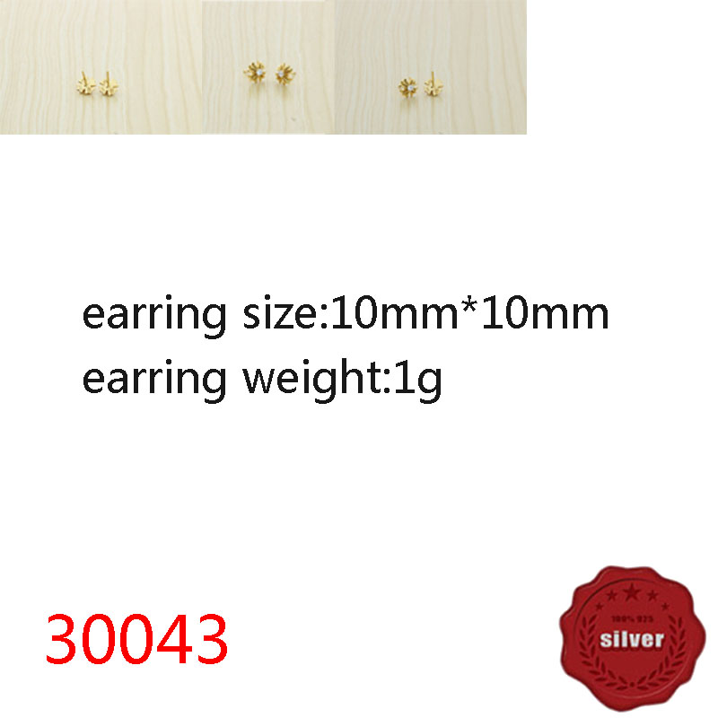 30043 European and American earring jewelry S925 sterling silver fashion personality punk hip-hop personality gilded cross flower letter classic jewelry
30043 European and American earring jewelry S925 sterling silver fashion personality punk hip-hop personality gilded cross flower letter classic jewelry