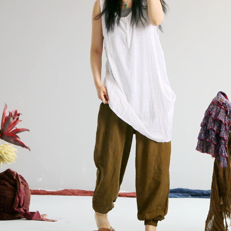 Women's Tanks & Camis Women Summer Solid Color Cotton Linen Ladies Loose Sleeveless Tops Female Tanktops 2023, Black
Women's Tanks & Camis Women Summer Solid Color Cotton Linen Ladies Loose Sleeveless Tops Female Tanktops 2023, Black