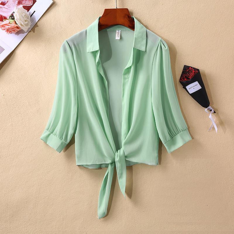 Camisoles Tanks Blus Wanita Gaya Pantai Seksi 5XL Mantel Setengah Lengan Atasan Sifon Selendang Pakaian Pelindung Matahari Kardigan AC 230510