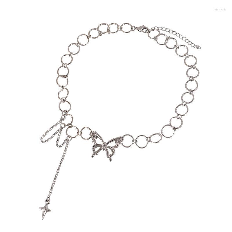 Choker Punk Style Butterfly Necklace Jewelry Women Collares Gothic Hip Hop Link Chain Mujer Jewlery
Choker Punk Style Butterfly Necklace Jewelry Women Collares Gothic Hip Hop Link Chain Mujer Jewlery