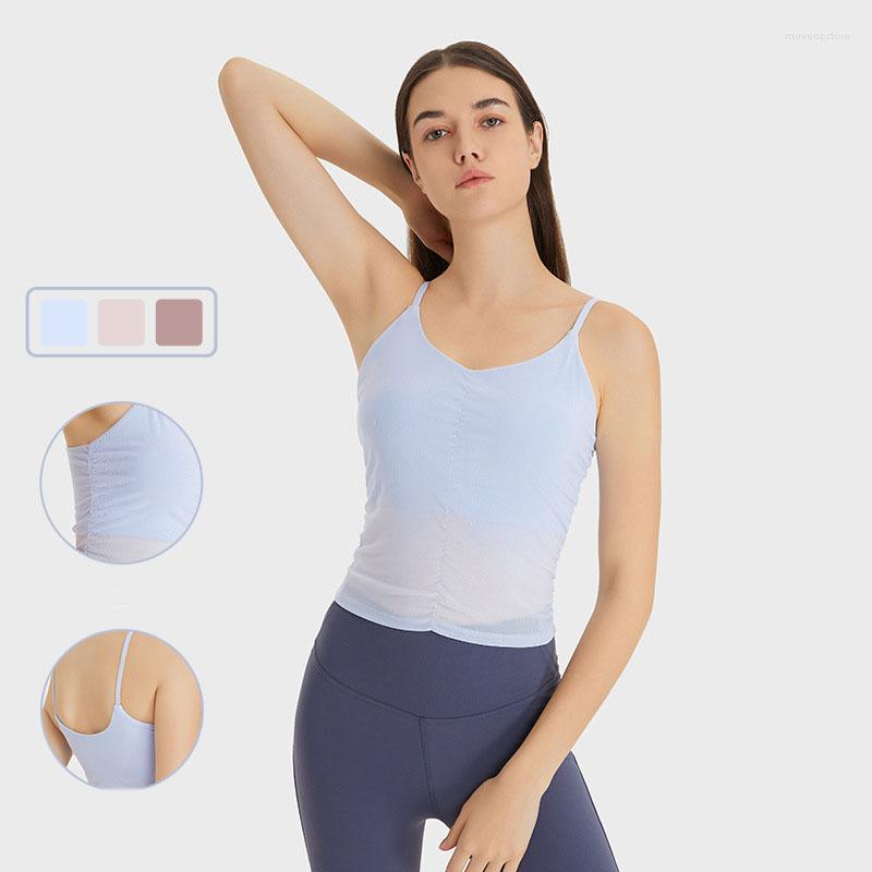 Yoga Outfit Lu Logo V Neck Sexy Mesh Sports Bra Pads Low Impact Top Female Workout Vest Gym Tank Ladies Fitness Underwear Sportswear, Blue
Yoga Outfit Lu Logo V Neck Sexy Mesh Sports Bra Pads Low Impact Top Female Workout Vest Gym Tank Ladies Fitness Underwear Sportswear, Blue