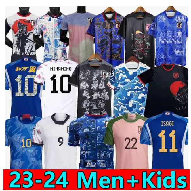 Japan 22 23 Soccer Jerseys MINAMINO TSUBASA 2022 2023 World Cup ATOM Japanese Football Shirt Dragon Ball Bushido Special Edition HONDA KAGAWA OKAZAKI kids kit socks, 11
Japan 22 23 Soccer Jerseys MINAMINO TSUBASA 2022 2023 World Cup ATOM Japanese Football Shirt Dragon Ball Bushido Special Edition HONDA KAGAWA OKAZAKI kids kit socks, 11