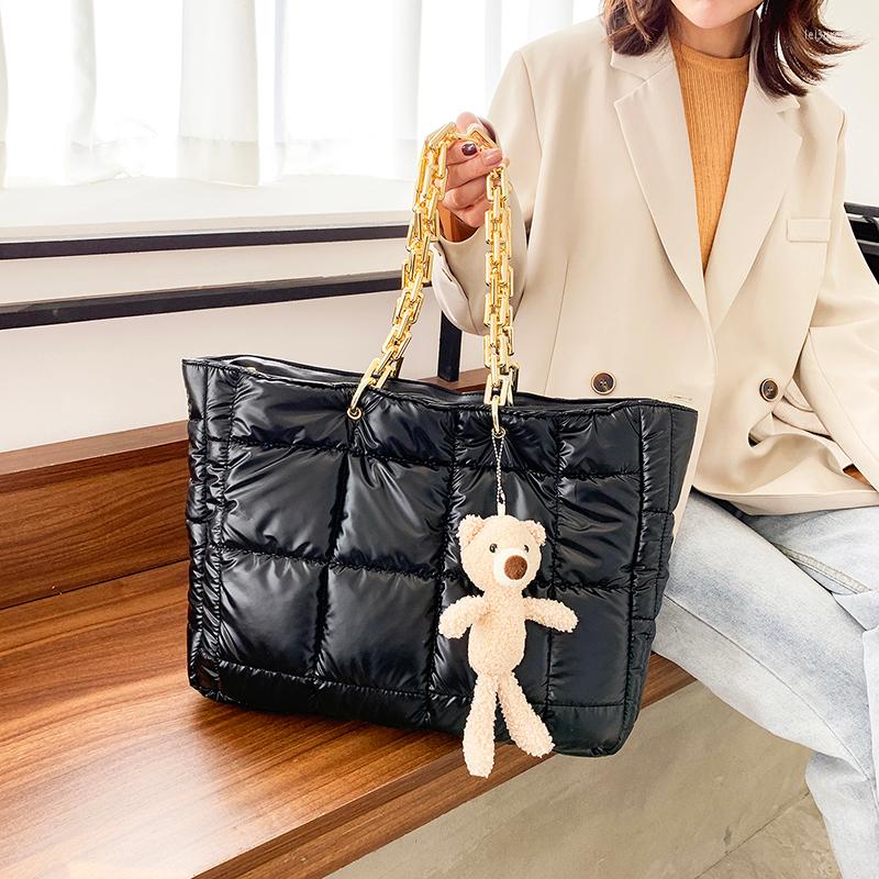 Evening Bags High Quality Women Nylon Handbags Fashion Chain Shoulder Bag Designer Waterproof Large Capacity Female Tote Messenger, Black
Evening Bags High Quality Women Nylon Handbags Fashion Chain Shoulder Bag Designer Waterproof Large Capacity Female Tote Messenger, Black