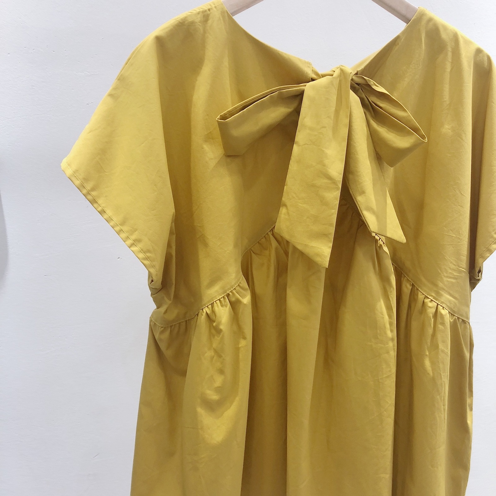 Women's Blouses Shirts Cute O Neck Ruffle Short Sleeve Tops Summer White Yellow Blue Blouse Women High Waist Korean Elegant Peplum Kawaii Holiday