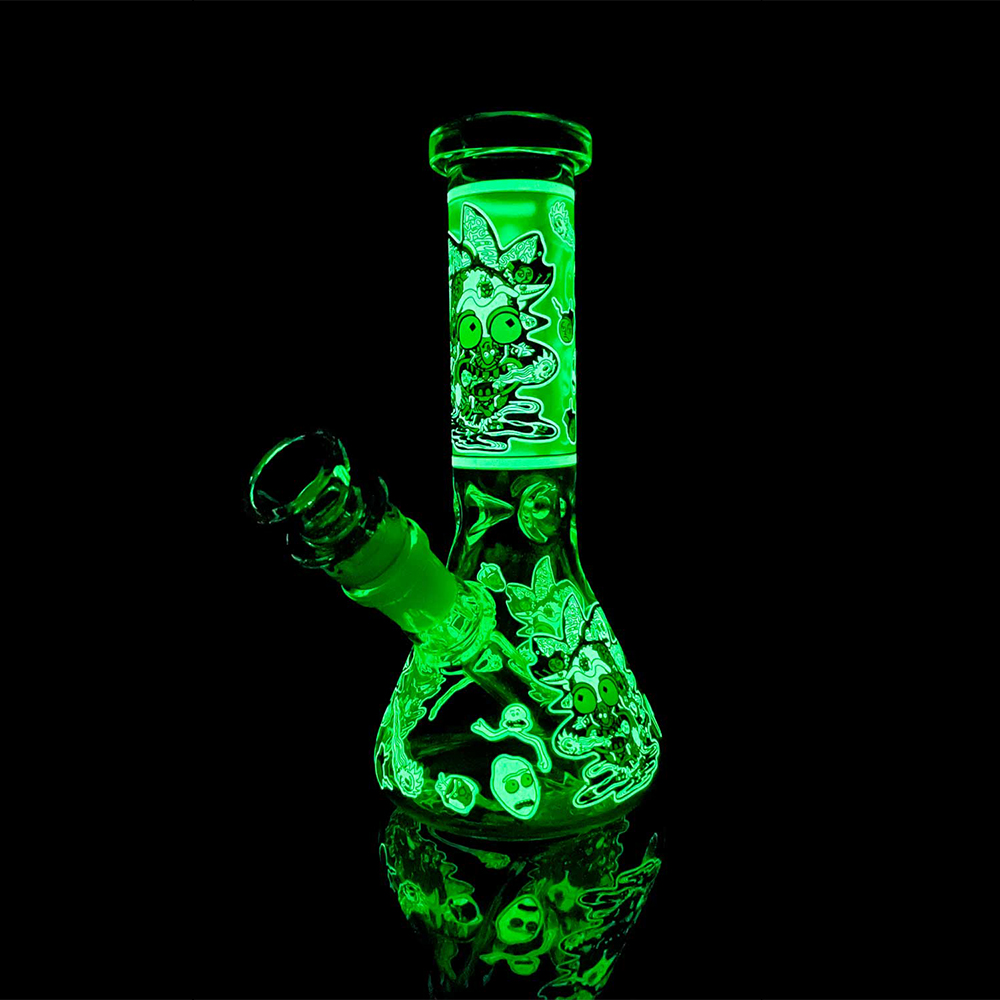 Glass Beaker Bongs Bubbler Thick Water Pipe Downstem Perc Dab Rig Heady Shisha Hookahs Smoking Accessories