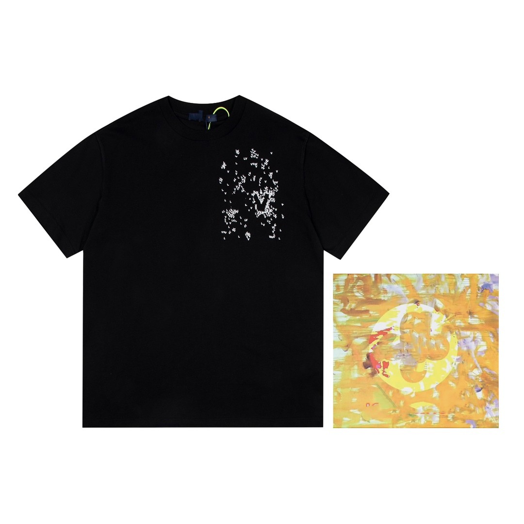 T-shirt designer top version handmade custom L01-L1V men's and women's casual fashion tops T-shirt short sleeves for couples-22, Black
T-shirt designer top version handmade custom L01-L1V men's and women's casual fashion tops T-shirt short sleeves for couples-22, Black