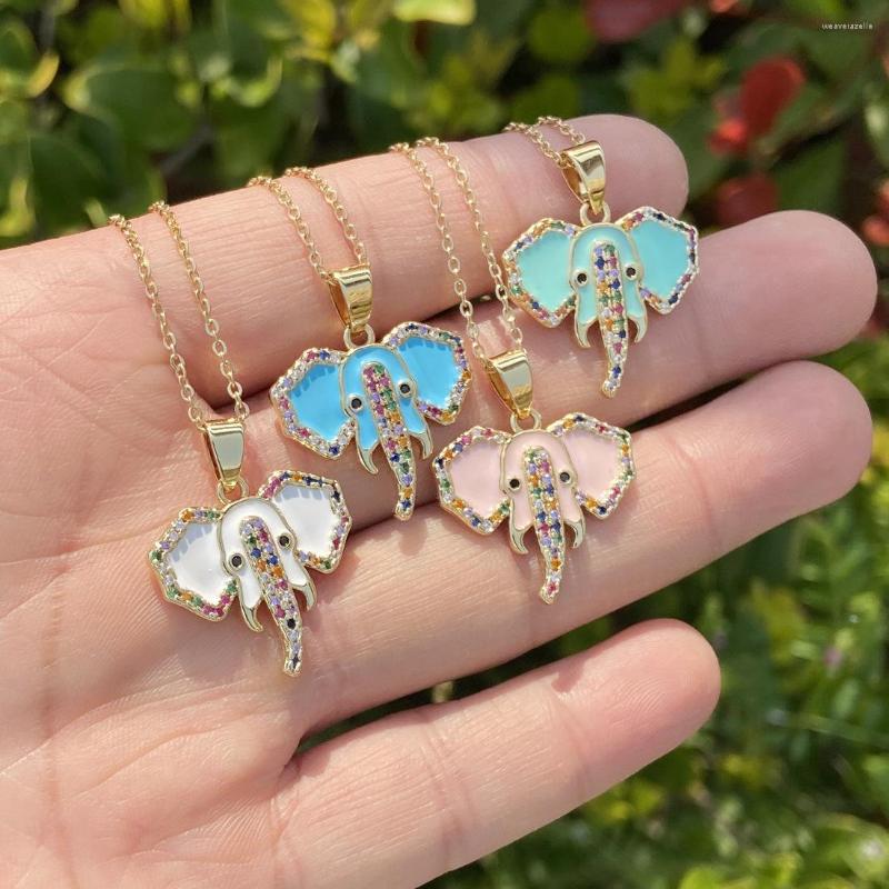 Pendant Necklaces 2023 Fashion Jewelry Cute Cartoon Elephant Charm Necklace Personalized Trendy Colorful Zircon For Women
Pendant Necklaces 2023 Fashion Jewelry Cute Cartoon Elephant Charm Necklace Personalized Trendy Colorful Zircon For Women
