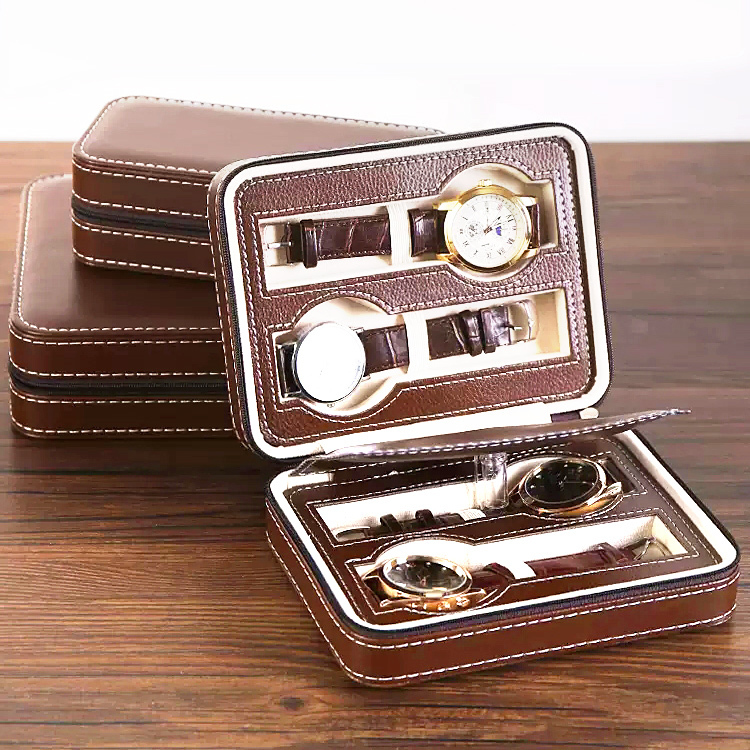 Watch Boxes Cases 248 Slot PU Leather Box Portable Travel Storage For Men Women Display Jewelry Organizer Gift 230509
Watch Boxes Cases 248 Slot PU Leather Box Portable Travel Storage For Men Women Display Jewelry Organizer Gift 230509