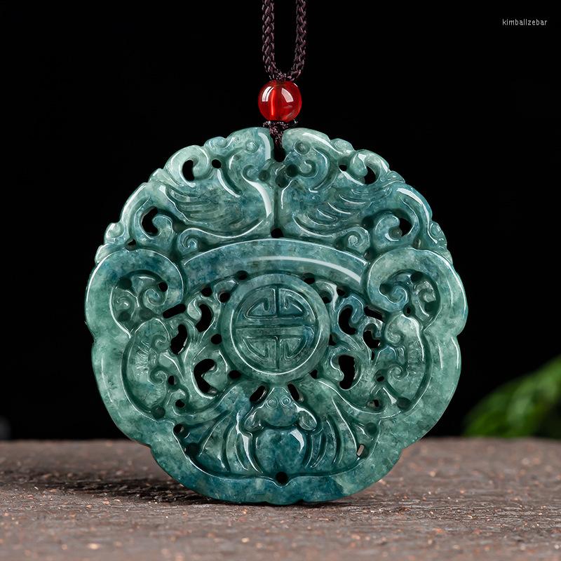 Pendant Necklaces Selling Natural Jade Hollowing Fushou Shuangquan Ruyi Charm Necklace Exquisite Jewelry Fashion Accessories With Chain Gift
Pendant Necklaces Selling Natural Jade Hollowing Fushou Shuangquan Ruyi Charm Necklace Exquisite Jewelry Fashion Accessories With Chain Gift