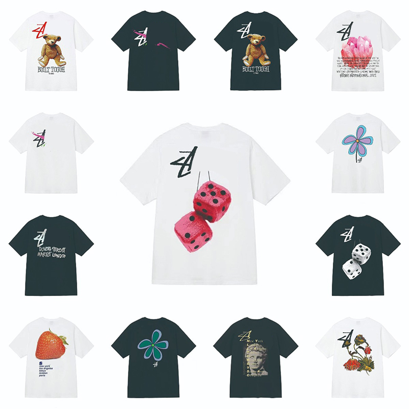 Designer Tshirt Tops Summer T-shirts Luxury Fashion Brand T-shirt Mens Womens Short Sleeved t Shirts Alphabet Dice Pattern Printed Leisure Classic Pattern, 34
Designer Tshirt Tops Summer T-shirts Luxury Fashion Brand T-shirt Mens Womens Short Sleeved t Shirts Alphabet Dice Pattern Printed Leisure Classic Pattern, 34