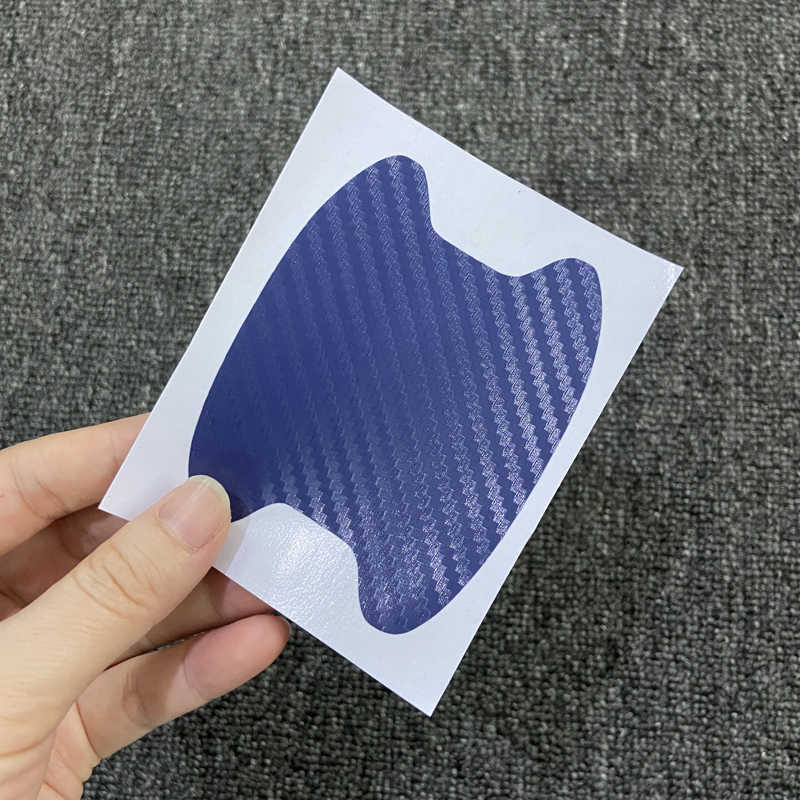 2025 new Upgrade 4PCS/SET Door Stickers Carbon Fiber Scratches Resisitant Cover Auto Handle Protection Film Styling Car Accessories Exterior