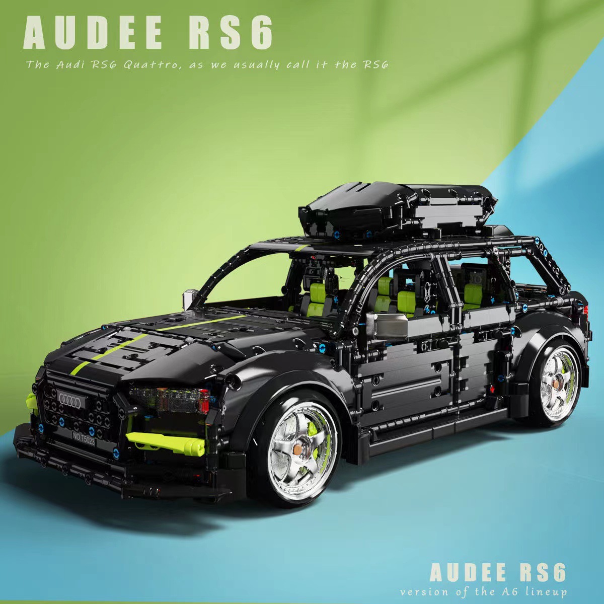 Technical Station Wagon Block T5023 Au Di RS6 Avant Vehicle Model 2896PCS Building Blocks Bricks Toys Kids Gift Set
Technical Station Wagon Block T5023 Au Di RS6 Avant Vehicle Model 2896PCS Building Blocks Bricks Toys Kids Gift Set