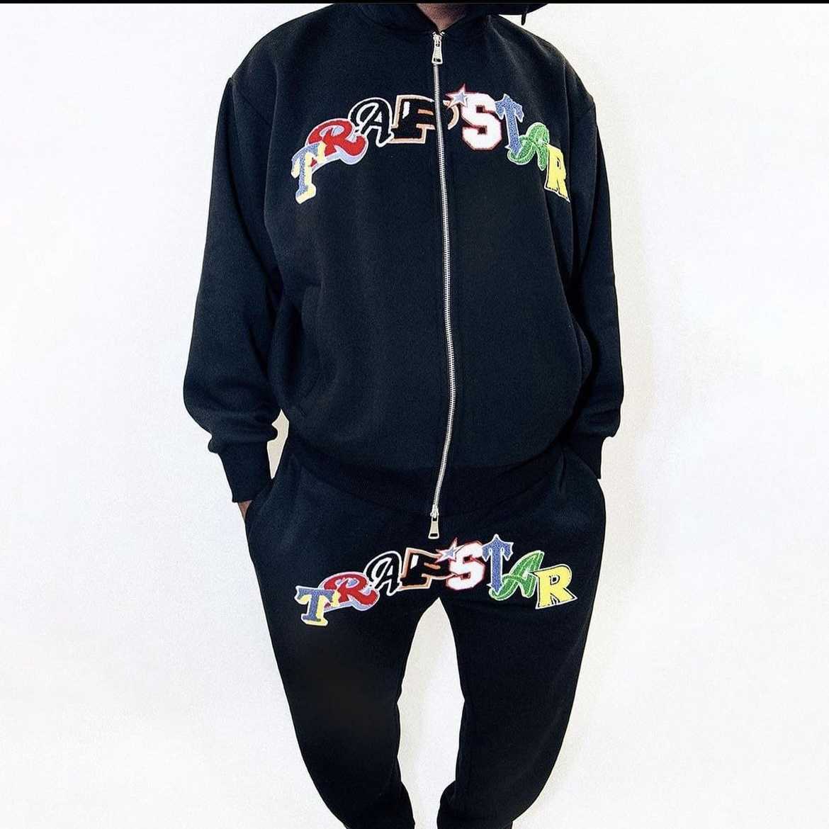 Designer Clothing Mens Tracksuits Trapstar Colorful Embroidery Sweater Set Hip Hop Drill Set RapLuxury Casual Cotton Streetwear Rock Hip hop Sportswear tops for sa, Shipping fee
Designer Clothing Mens Tracksuits Trapstar Colorful Embroidery Sweater Set Hip Hop Drill Set RapLuxury Casual Cotton Streetwear Rock Hip hop Sportswear tops for sa, Shipping fee