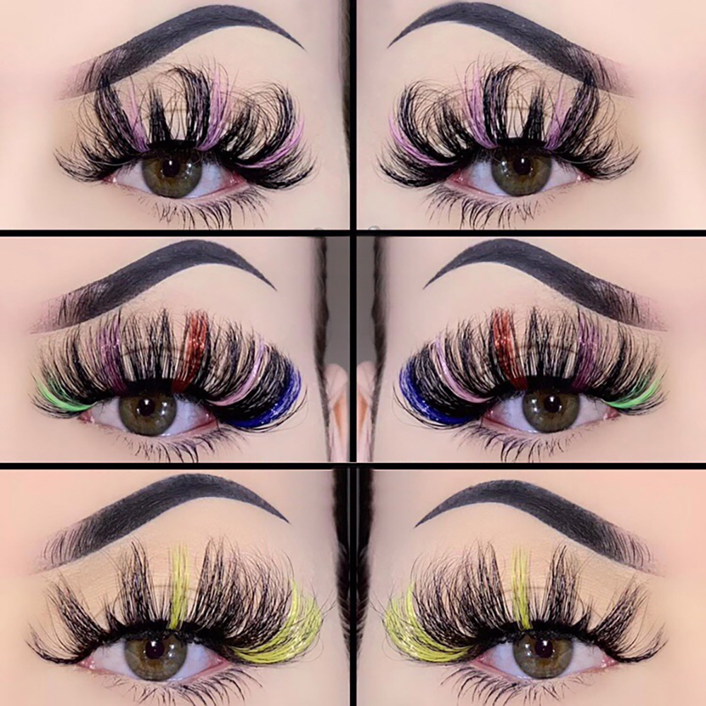 Colored Lashes Bulk Wholesale 10/30/50 Pairs 25MM Mink Eyelashes Box Package Fluffy Thick 5D Colored Mink Lashes Supplies Makeup DJ
Colored Lashes Bulk Wholesale 10/30/50 Pairs 25MM Mink Eyelashes Box Package Fluffy Thick 5D Colored Mink Lashes Supplies Makeup DJ