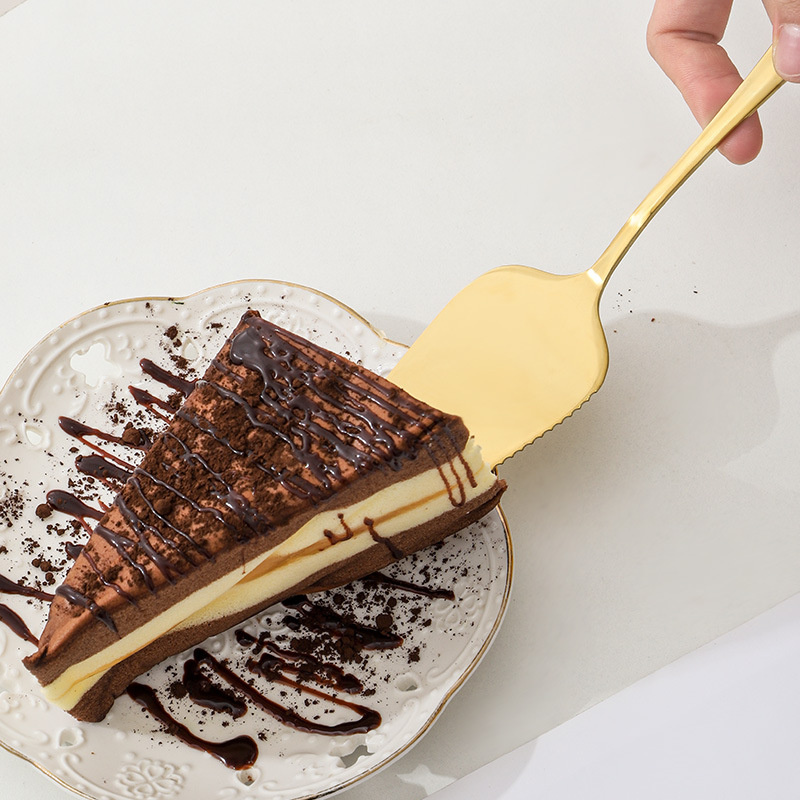 Colored Stainless Steel Cake Cutter Cake Server Cake Knife Party Festival Wedding