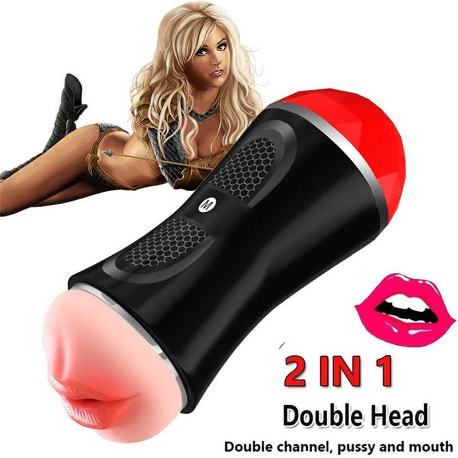 Robot Seks Masturbasi dengan Asli Mulut Vagin Mesin Pengisap Pantat untuk 18 Cangkir Masturbator Pria 75% de réduction Outlet Online sale