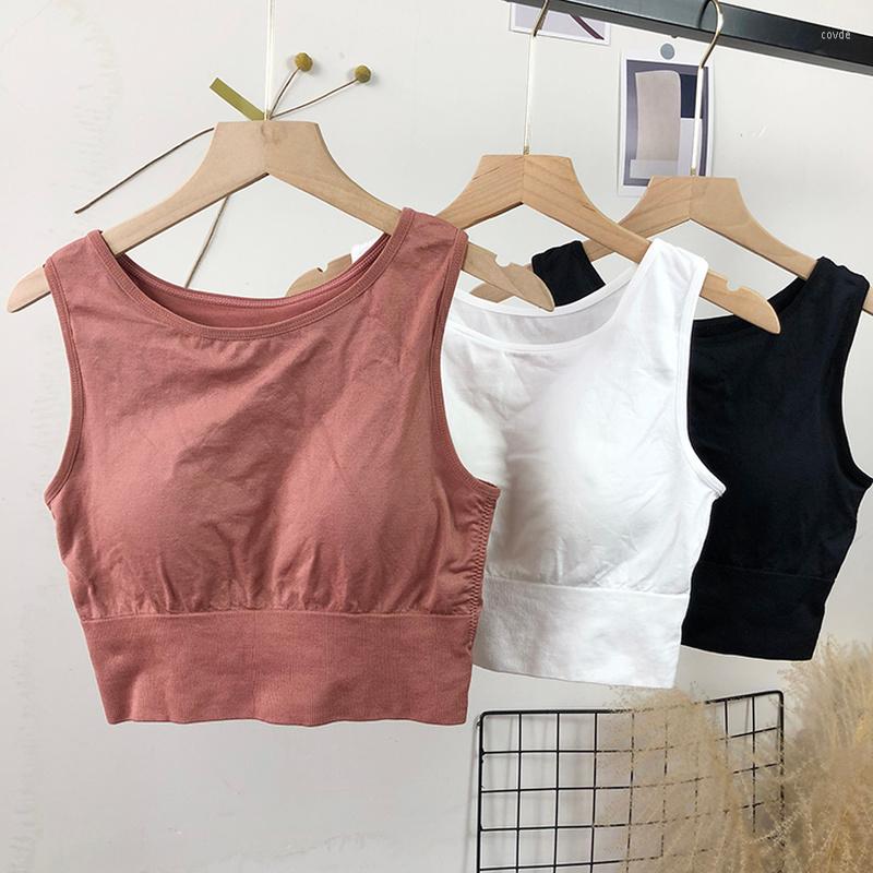 Bras Sports Bra For Women Solid Yoga Top Fitness Pad Vest Girl Active Wear Workout Running Sportswear Breathable Soft Comfortable, White
Bras Sports Bra For Women Solid Yoga Top Fitness Pad Vest Girl Active Wear Workout Running Sportswear Breathable Soft Comfortable, White