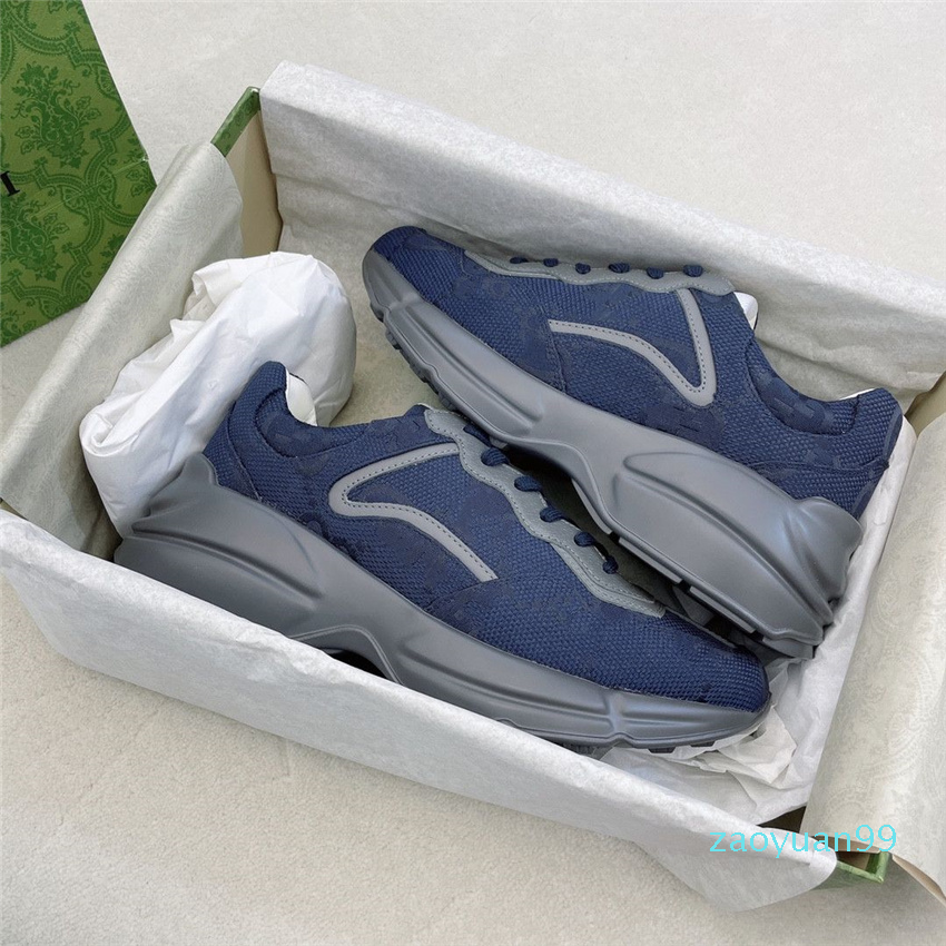 top quality Casual Shoes Luxury Rhyton Sneaker Chunky Leather interlock Printed Vintage Designer Men Women Platform Sneakers printed Old Dad Trainers
top quality Casual Shoes Luxury Rhyton Sneaker Chunky Leather interlock Printed Vintage Designer Men Women Platform Sneakers printed Old Dad Trainers
