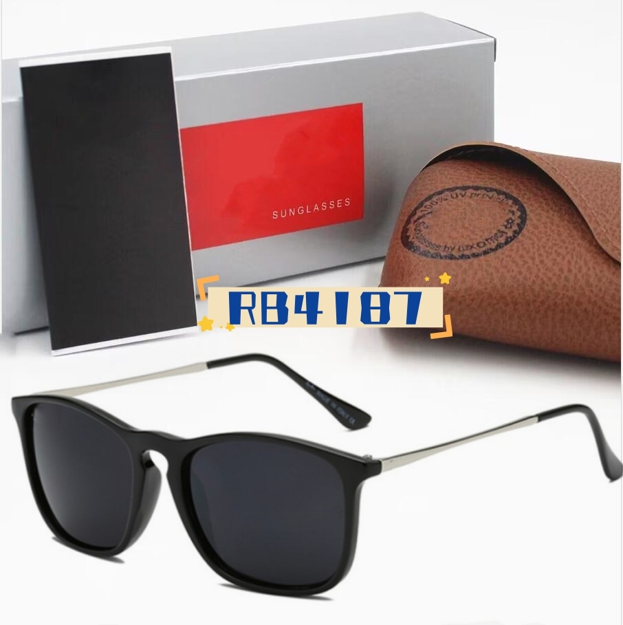 Men Rao Baa Sunglasses Classic Brand Retro women Bans Sunglasses Luxury Designer Eyewear Metal Frame Designers Sun Glasses Woman 4187 with box Ray
Men Rao Baa Sunglasses Classic Brand Retro women Bans Sunglasses Luxury Designer Eyewear Metal Frame Designers Sun Glasses Woman 4187 with box Ray