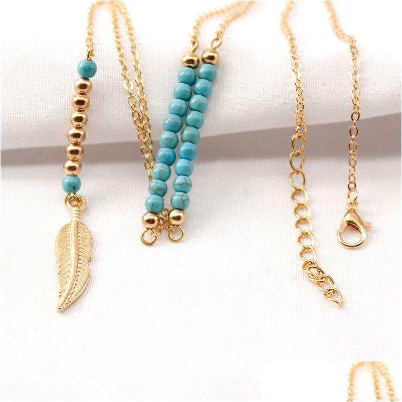 Pendant Necklaces New Bohemian Ethnic Tassel Necklace Beaded Feather Long Chain For Women Summer Love Vintage Jewelry Gift D Dhgarden Dhy8W
Pendant Necklaces New Bohemian Ethnic Tassel Necklace Beaded Feather Long Chain For Women Summer Love Vintage Jewelry Gift D Dhgarden Dhy8W
