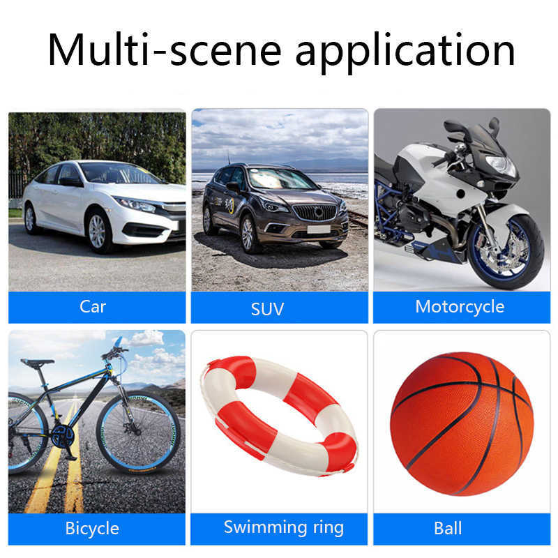 Car Air Compressor Portable Electric Car Tire Inflator Pump Wireless Electric Air Pump Car Bike Motorcycle Pump tire inflator