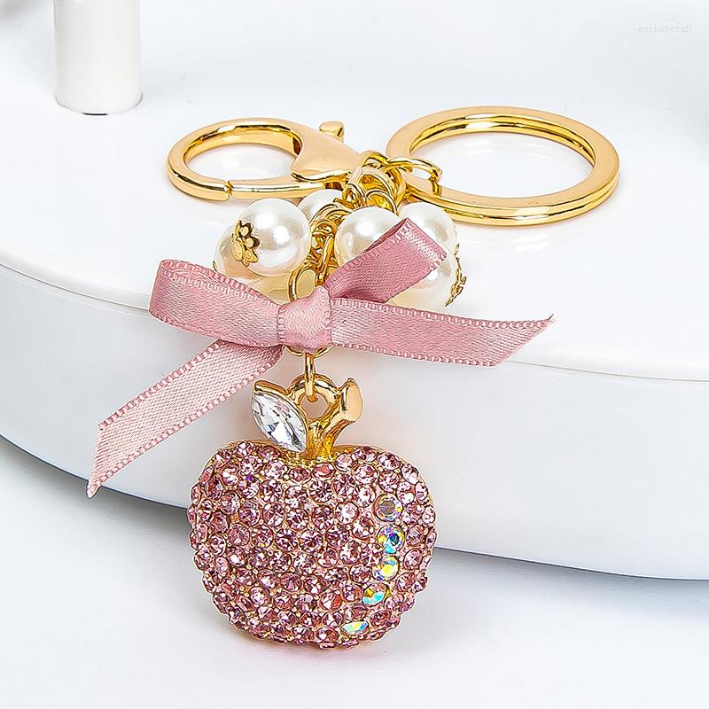 Keychains 2023 Creative Apple Ribbon Bow Keychain Car Key Ring Holder Women Bag Charm Pendant Accessories Chain Fashion Keyrings
Keychains 2023 Creative Apple Ribbon Bow Keychain Car Key Ring Holder Women Bag Charm Pendant Accessories Chain Fashion Keyrings