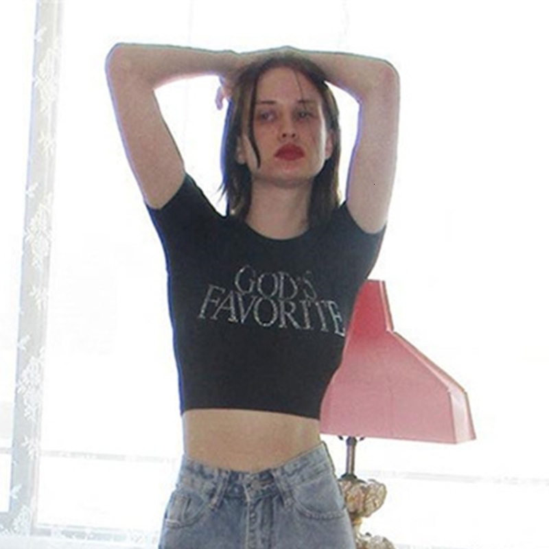 Women's T Shirt Atasan Crop Leher o Lengan Pendek Harajuku Musim Panas Wanita T shirt Slim Fit Estetika Huruf Berlian Imitasi Lucu Favorit Dewa 230509, Beige
Women's T Shirt Atasan Crop Leher o Lengan Pendek Harajuku Musim Panas Wanita T shirt Slim Fit Estetika Huruf Berlian Imitasi Lucu Favorit Dewa 230509, Beige