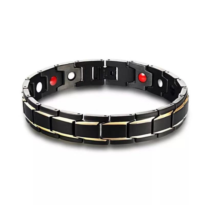 Hot style removable magnet bracelet with Europe and the United States men's health care magnet bracelet magnetic bracelet