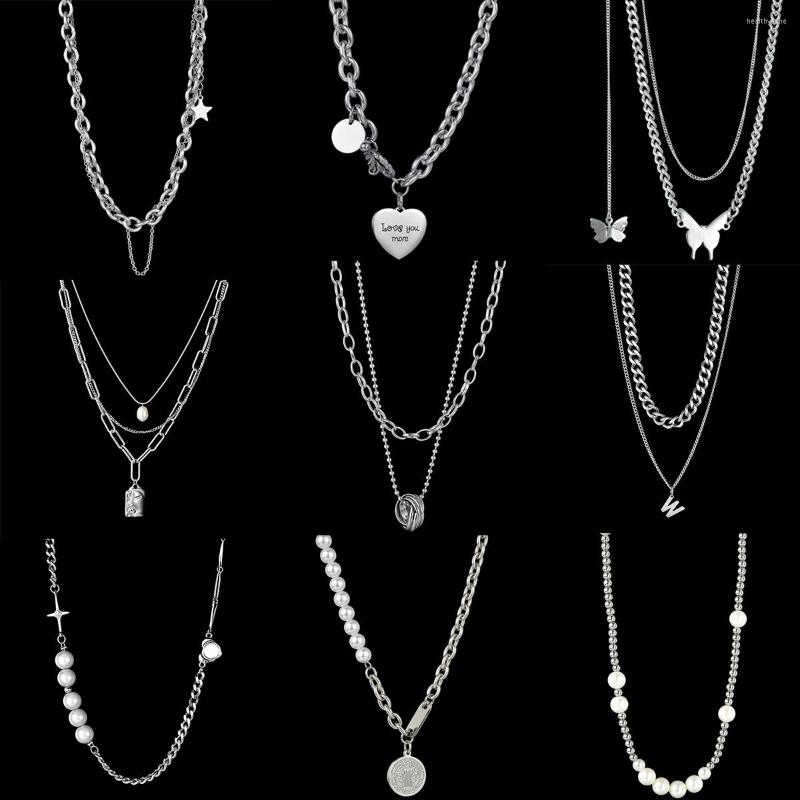 Chains Atiztide Trendy Heart Stone Necklace For Women Girl Stainless Steel Choker Fashion Clavicle Chain Drop Jewelry Gift
Chains Atiztide Trendy Heart Stone Necklace For Women Girl Stainless Steel Choker Fashion Clavicle Chain Drop Jewelry Gift