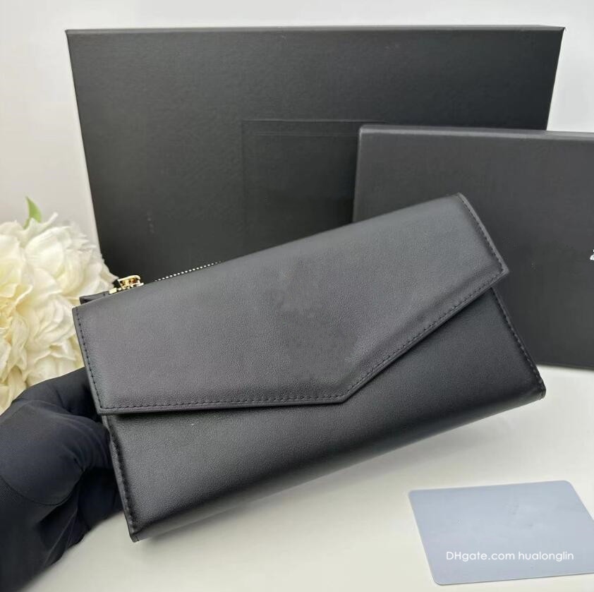 Designer Woman wallet clutch with box wallets genuine leather women purse card holder wholesale, Black-gold;smooth leather
Designer Woman wallet clutch with box wallets genuine leather women purse card holder wholesale, Black-gold;smooth leather