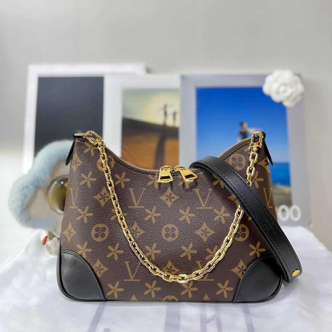 Genuine Leather boulogne designer bag mens fashion M45832 Luxurys tote handbag wallets hobo Crossbody bag pochette Womens Shoulder travel clutch gold chain bags, Black
Genuine Leather boulogne designer bag mens fashion M45832 Luxurys tote handbag wallets hobo Crossbody bag pochette Womens Shoulder travel clutch gold chain bags, Black