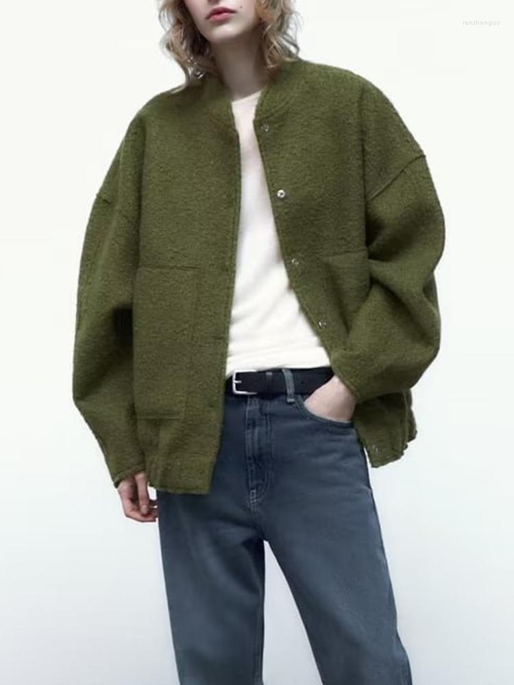 Women' Jackets RAFZNB 2023 Arrival Autumn Casual Women Solid O Neck Coat Female Long Sleeve Pocket Decorate Loose Jacket Outerwear, Beige
Women' Jackets RAFZNB 2023 Arrival Autumn Casual Women Solid O Neck Coat Female Long Sleeve Pocket Decorate Loose Jacket Outerwear, Beige