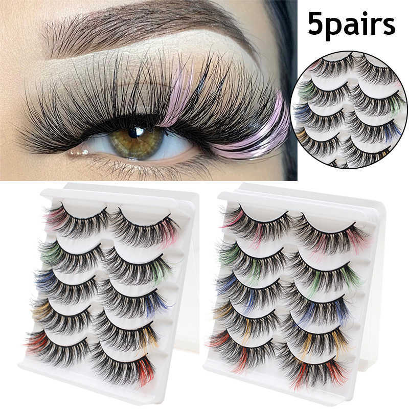 False Eyelashes Fluffy Glitter Ombre Colored Lashes 5D Natural Mink Lashes Bulk Wholesale Magnetic Eyelashes Extension Makeup Lash Box Packaging J230510
False Eyelashes Fluffy Glitter Ombre Colored Lashes 5D Natural Mink Lashes Bulk Wholesale Magnetic Eyelashes Extension Makeup Lash Box Packaging J230510