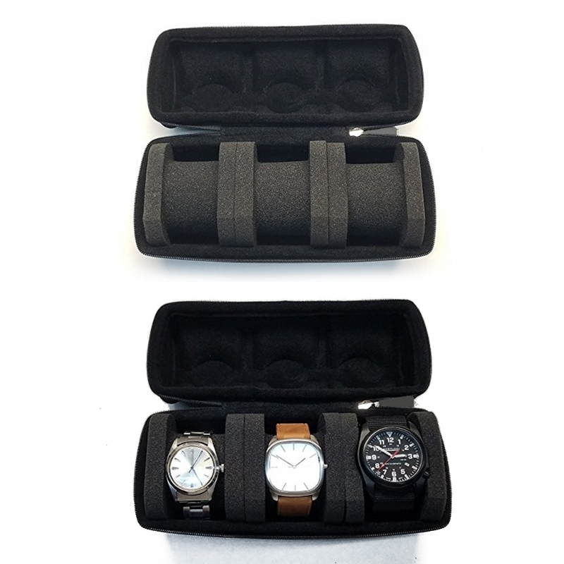 Watch Boxes Cases 3 Slot Box Collector Travel Display Organizer Jewelry Storage for es Ties Bracelet Necklaces Brooch 230509
Watch Boxes Cases 3 Slot Box Collector Travel Display Organizer Jewelry Storage for es Ties Bracelet Necklaces Brooch 230509